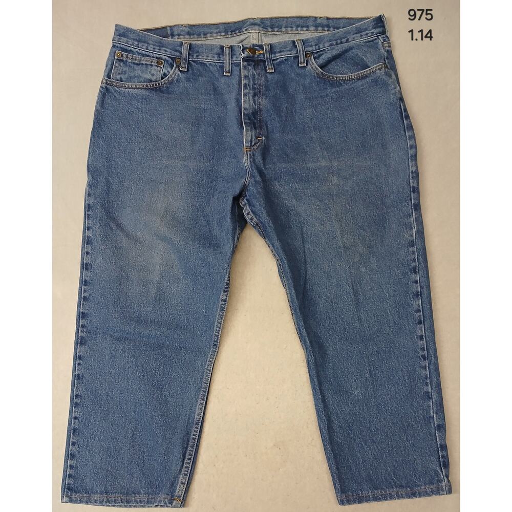 Magellan (44x30) Men's Straight Leg Blue Denim Jeans